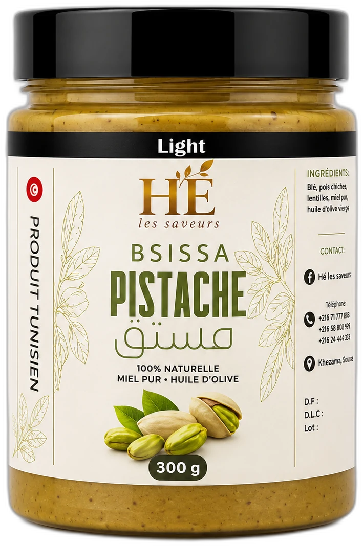 Bsissa Pistache Light