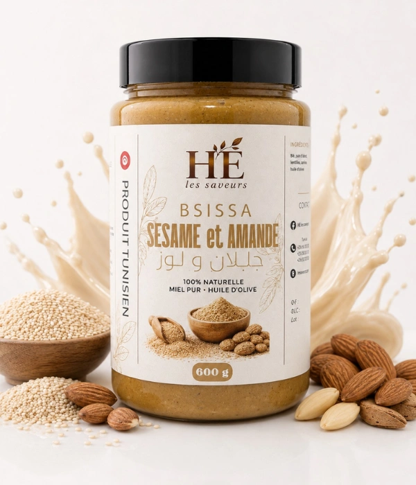 Bsissa Sésame et Amande — Poids : 600g
