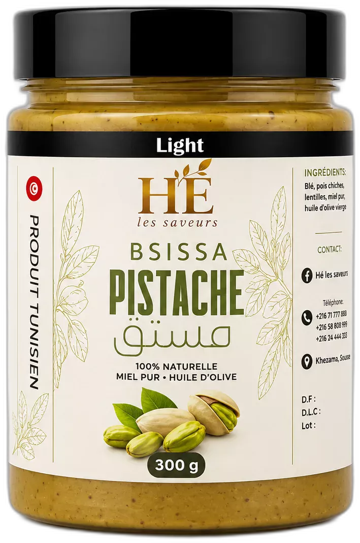 Bsissa Pistache Light