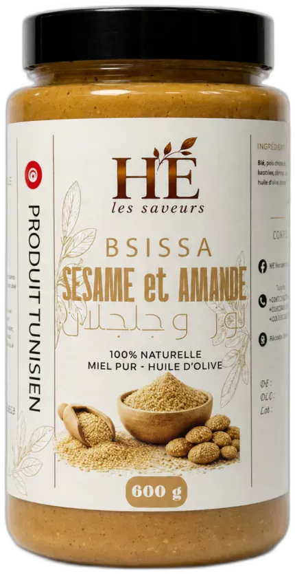 Bsissa Sésame et Amande — Poids : 600g